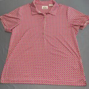 EP Tour Tech Women’s Large Polo Shirt Performance Stretch Golf Top L/G